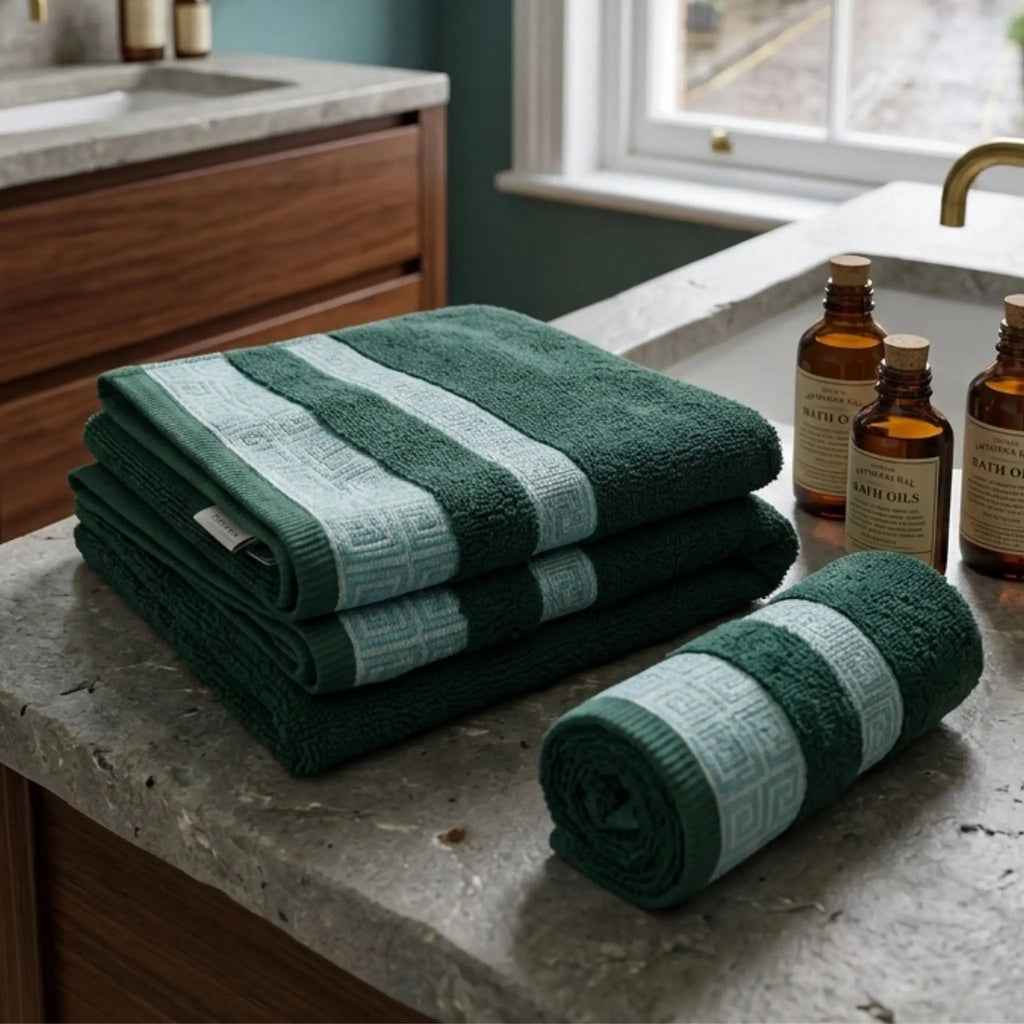 Organic Cotton Bath Towel — 500 GSM, Ring-Spun