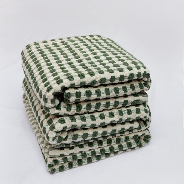 Standard Green Cotton Bath Towel 27x54 | BT02