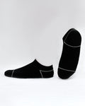 No-Show Black Cotton Socks – 3 Pair Pack Invisible Comfort | AlamCollection