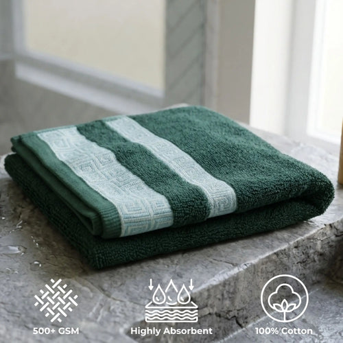 Cotton Hand Towel 50x90cm | Ring-Spun 500GSM