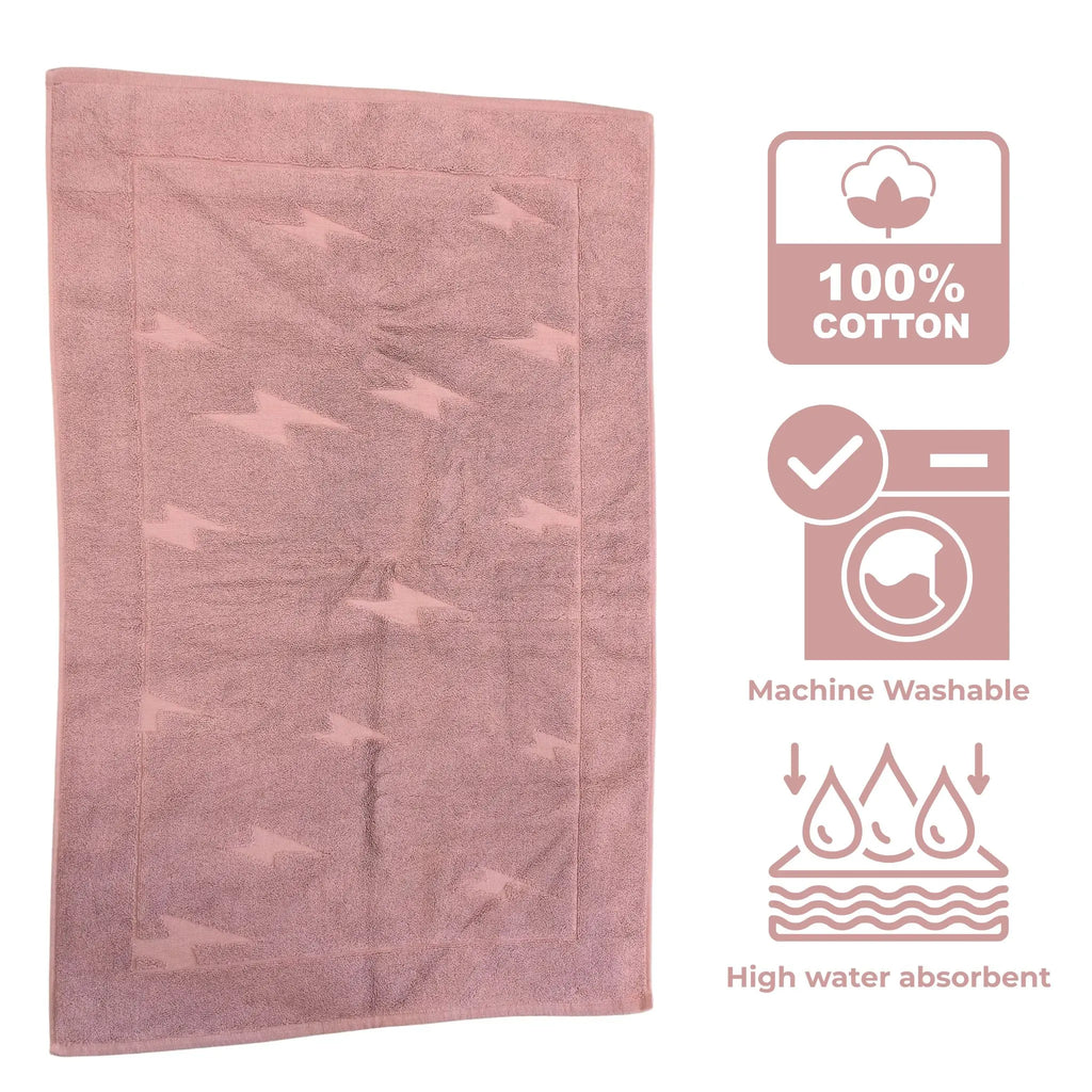 Luxury Bathmat 100% Cotton - Brown