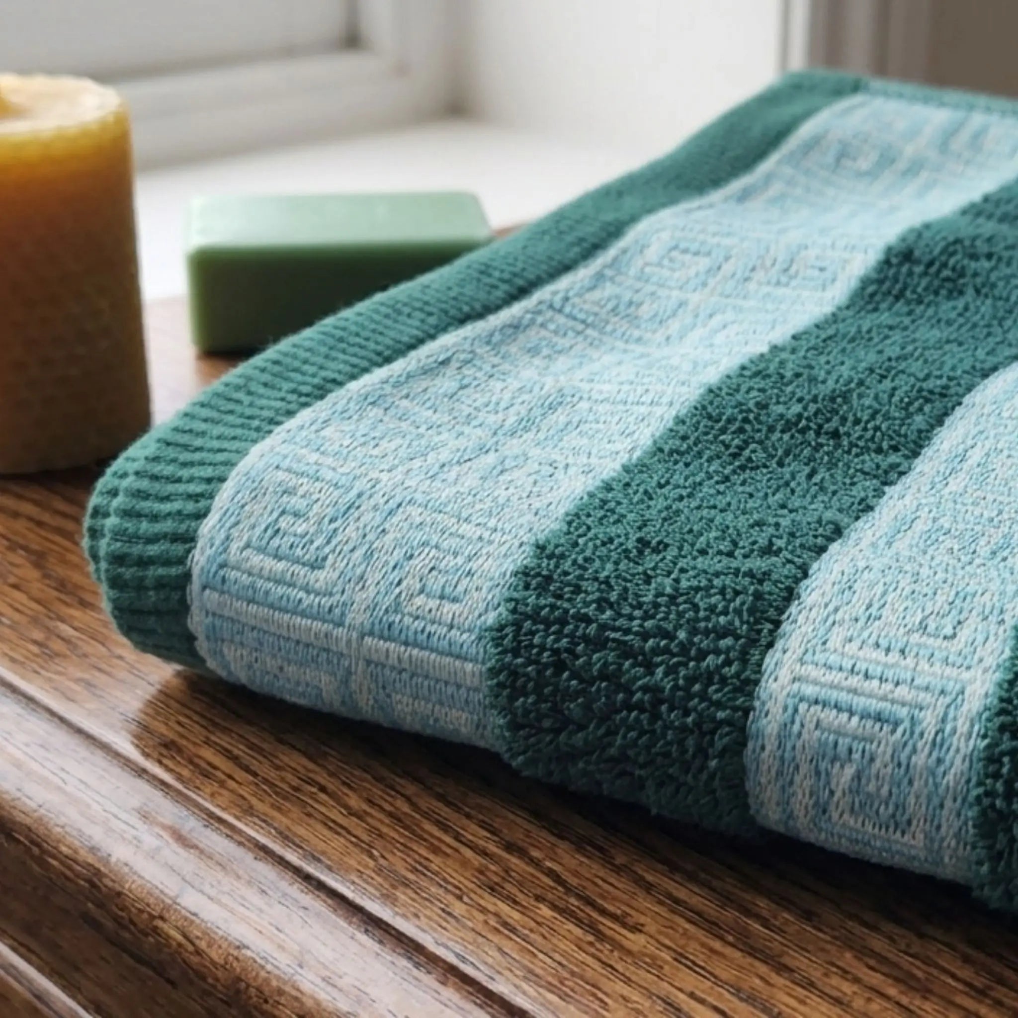 Organic Cotton Bath Towel — 500 GSM, Ring-Spun