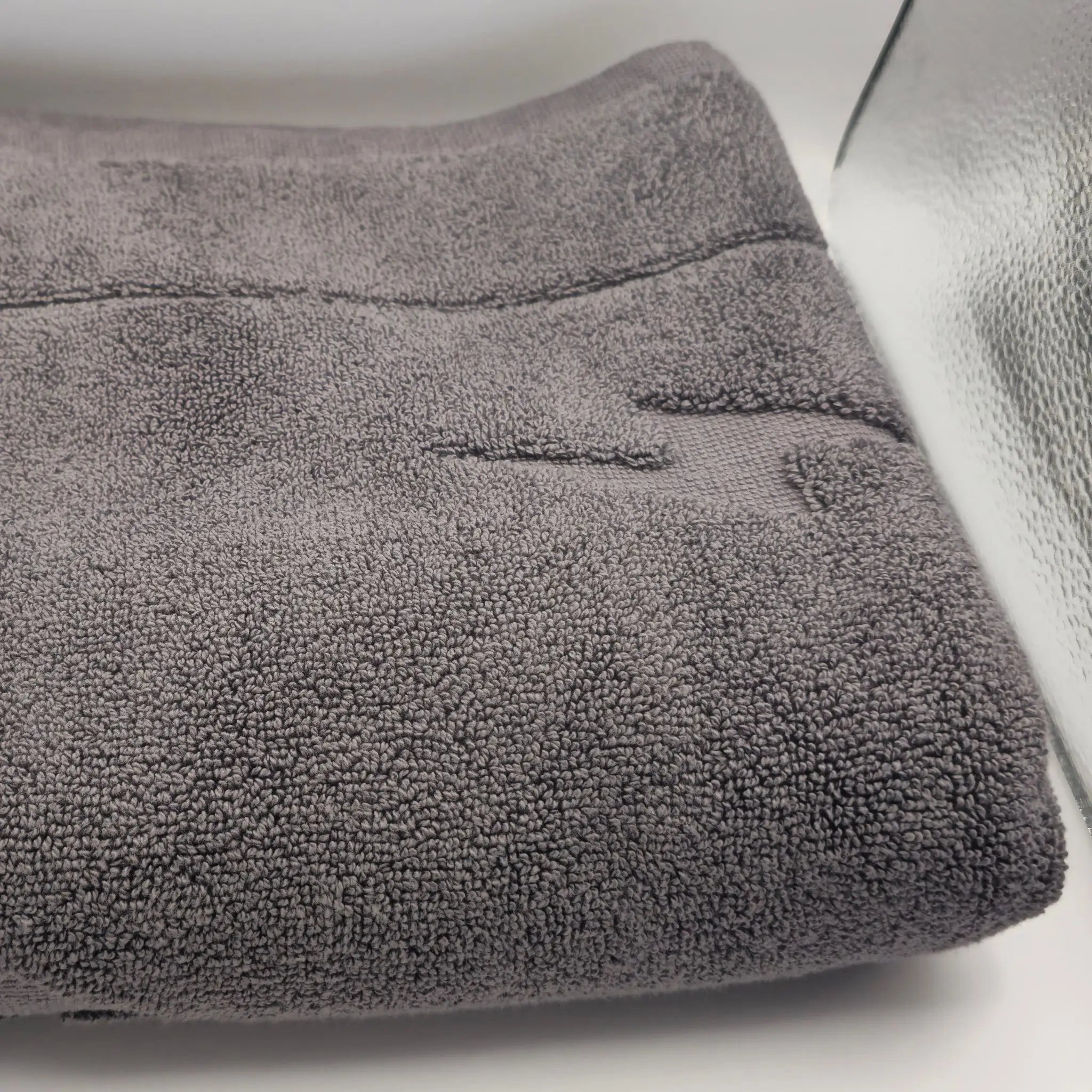 Luxury Bathmat 100% Cotton - Dark Grey