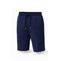 Men’s Navy Fleece Shorts – Soft Cotton Lounge & Casual Wear | UK