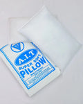 Luxury Cotton Pillow – 100% Cotton Sateen, 300 Thread Count, Hollow Fiber Filling – Soft, Supportive & Breathable – White, Hotel-Quality