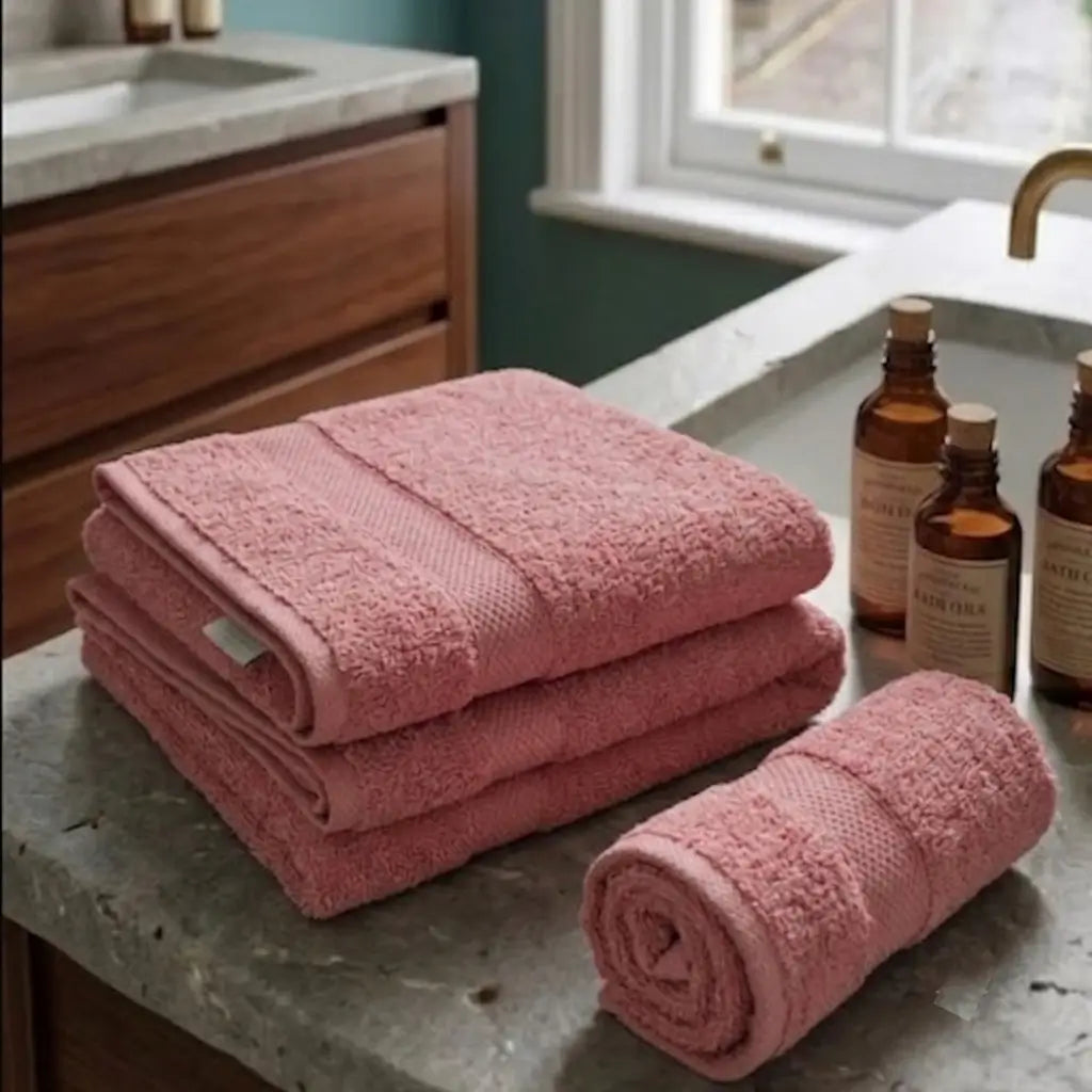 Cotton Hand Towel 50x100cm | Ring-Spun 500GSM