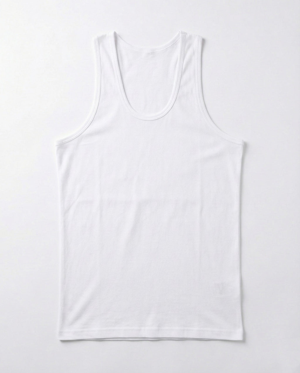 Men’s Cotton Undervest – 3 PCS Pack 100% Pure Cotton White | AlamCollection